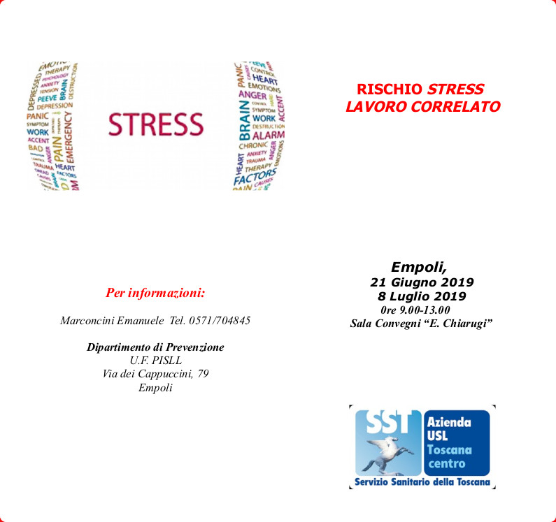 volantino STRESS ASL Empoli